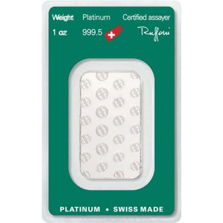 Platinový zliatok Argor Heraeus 1 Oz