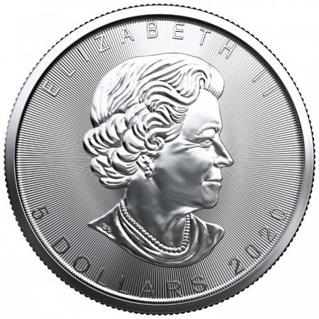 Strieborná minca Maple - rôzne roky, 1 oz