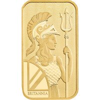 Zlatý zliatok Britannia - The Royal Mint, 50 g