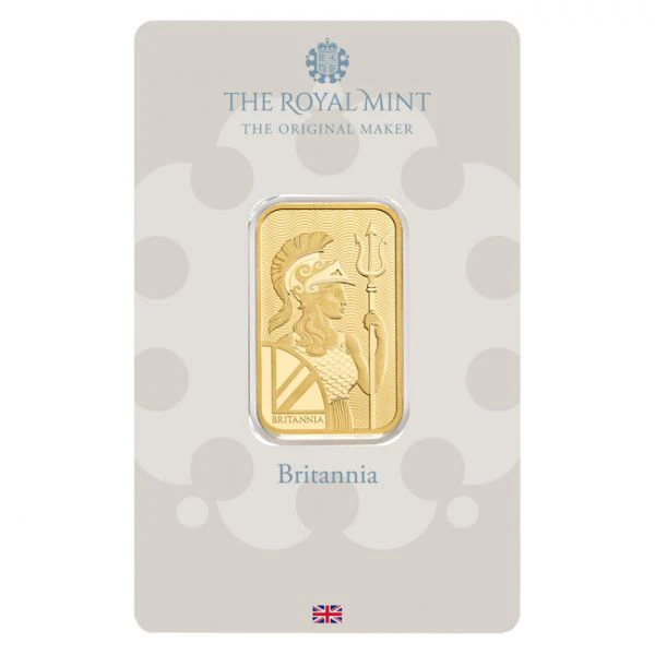 Zlatý zliatok Britannia - The Royal Mint, 20 g