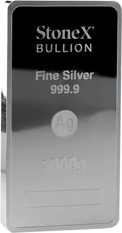 Strieborná minca StoneX Bar, 1000 g