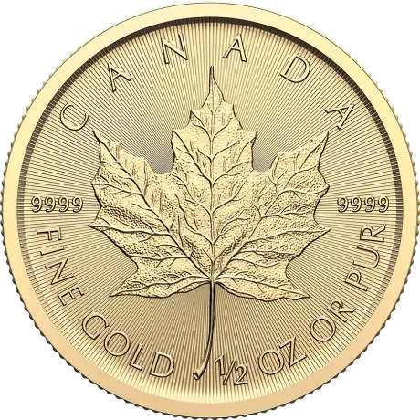 Zlatá minca Maple Leaf různé roky, 1/20 oz