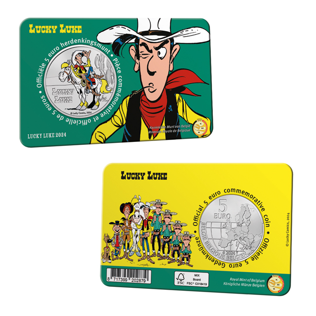 Lucky Luke v barvě, CuNi v blistru