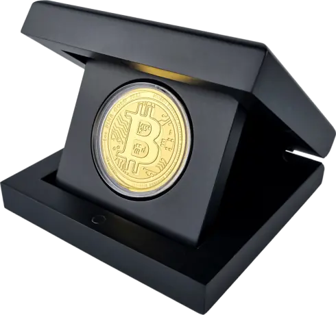 Zlatá minca Bitcoin 2022, 1 oz