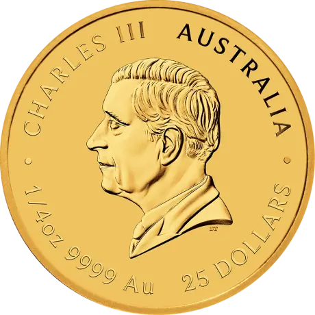 Zlatá minca Rok koňa 2026  1/4 Oz