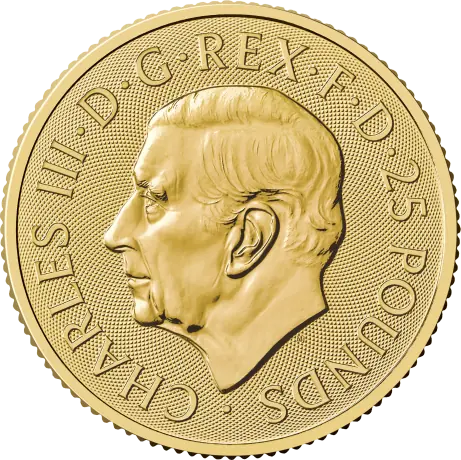 Zlatá minca Tudorovské zvieratá - Královnin lev 2026, 1/4 oz