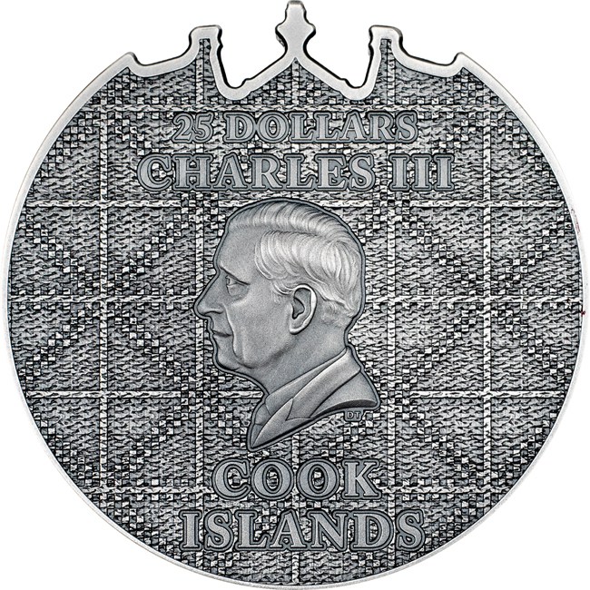 Skalní město Petra 2025, 5 oz stříbra v etuji