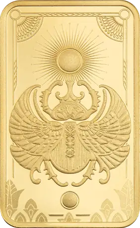 Zlatý zliatok PAMP - Šťastný skarabeus, 5 g