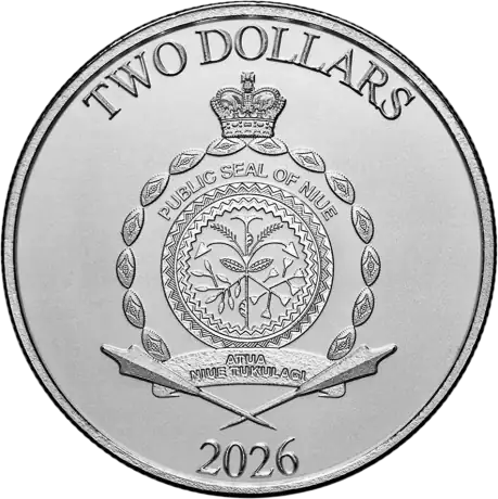 Stříbrná mince Star Wars Darth Vader 2026, 1 oz