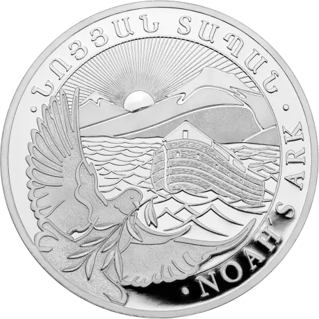 Strieborná minca Noemova archa 2026, 1/2 oz
