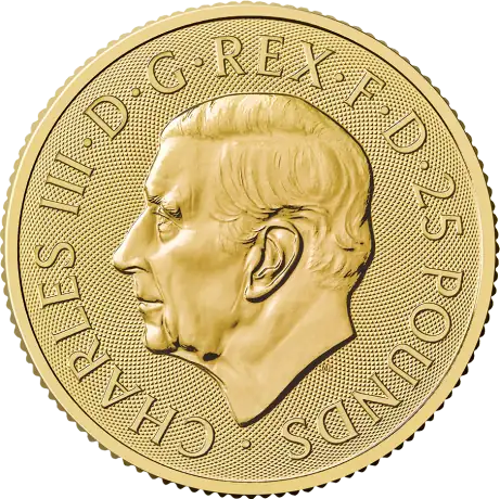 Zlatá minca Tudorovské zvieratá - Královský drak 2026, 1/4 oz