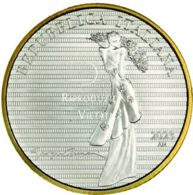 Giorgio Armani 2023 - sada stříbrných mincí v etuji, 54 g