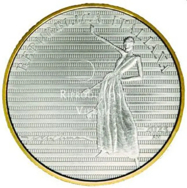 Giorgio Armani 2023 - sada stříbrných mincí v etuji, 54 g