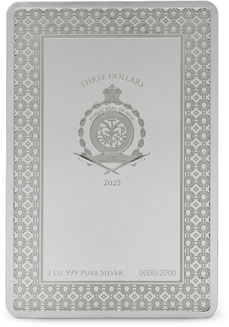 Znamení zvěrokruhu 2025 - Blíženci, 2 oz stříbra
