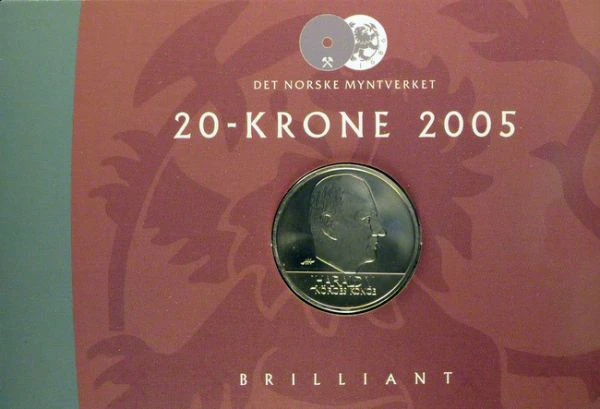 Harald V. norský král - 2005, CuNi
