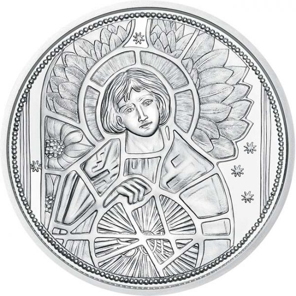 Uriel - Anděl světla, stříbrná mince