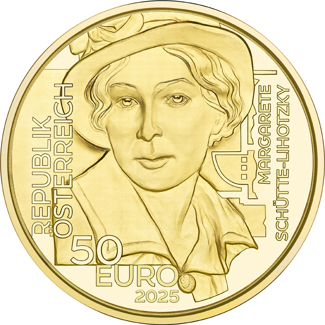 Margarete Schütte-Lihotzky, 1/4 oz zlata