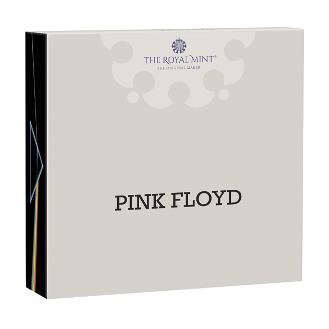 Hudební legendy: Pink Floyd 2026, zlatá mince v etuji, 1 oz