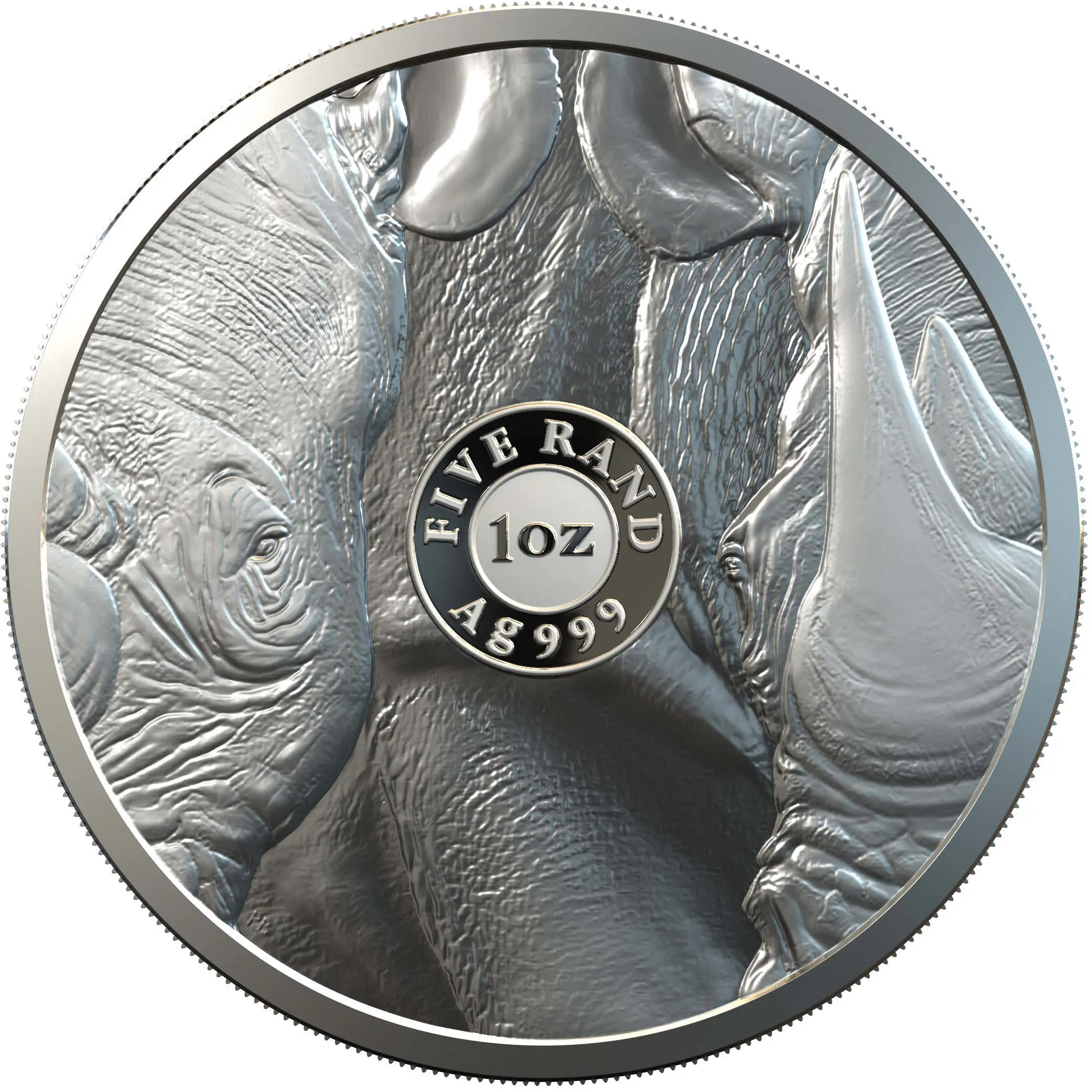 Big Five I - Nosorožec 2020, sada stříbrných mincí v etuji, 2 oz