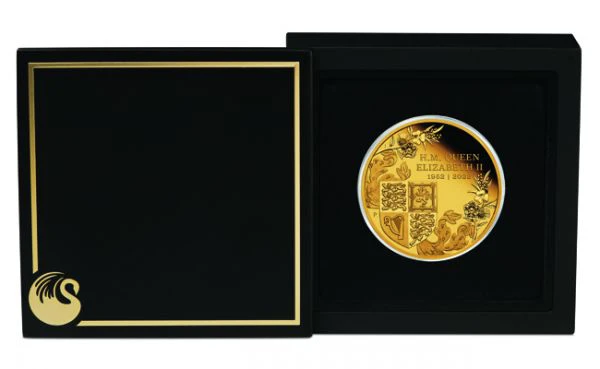 Platinové jubileum královny Alžběty II. 2 oz zlata