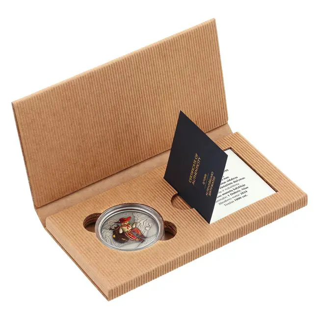 Pohádky: Kocour v botách 2024 (9. emise), stříbrná mince v etuji, 1 oz