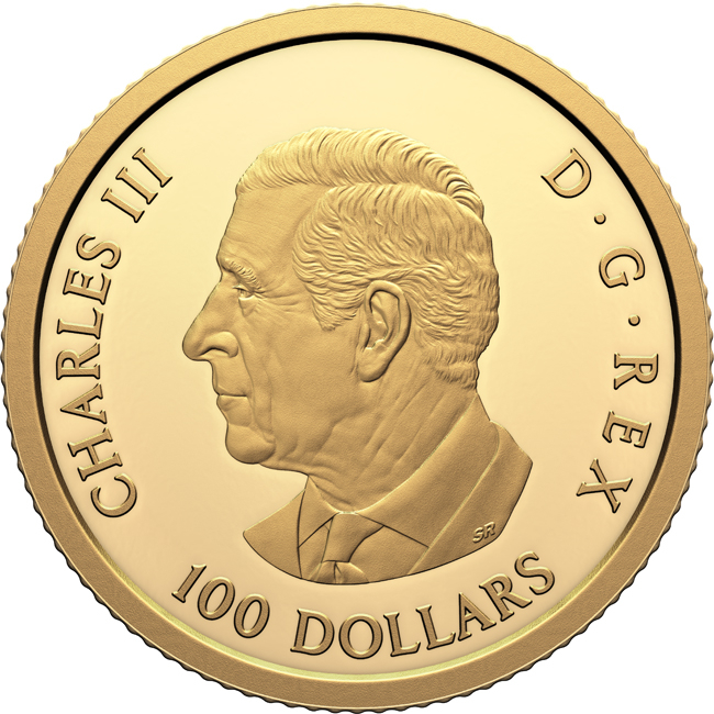 Hrob neznámého vojína, 1/4 oz zlata v etuji