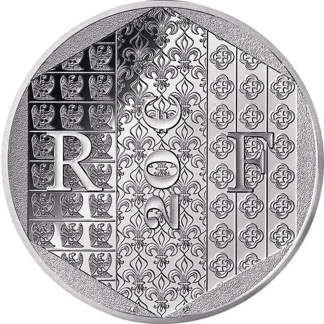 Franc a Cheval 2025 (série Zlaté poklady Francie), stříbrná mince v etuji, 16 g
