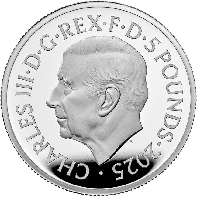 Medaile Waterloo - Vítězství 2025, 2 oz stříbra v etuji
