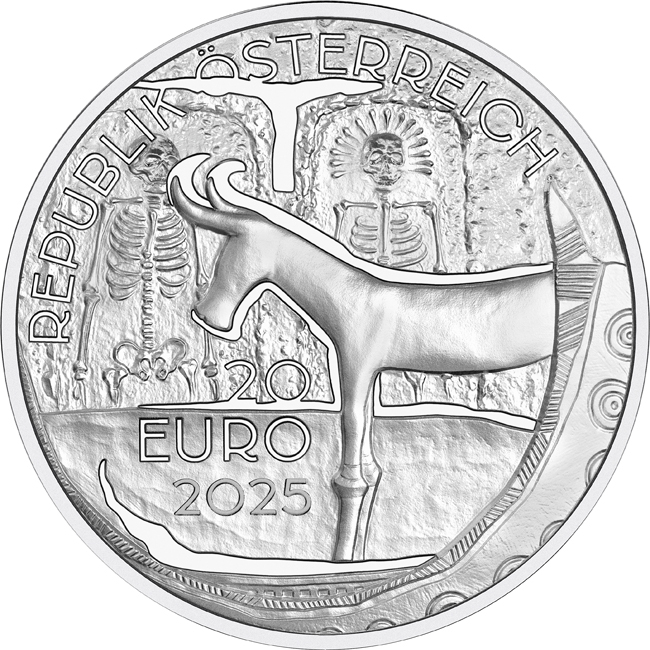 Bílé zlato ze Solné komory: Rituál 2025, stříbrná mince v etuji, 22 g