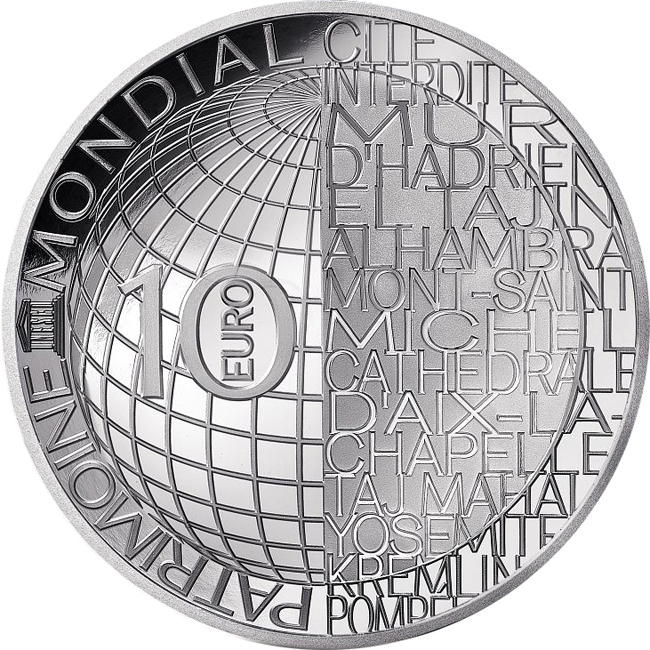 Unesco 2025 - hrad Shuri, stříbrná mince v etuji