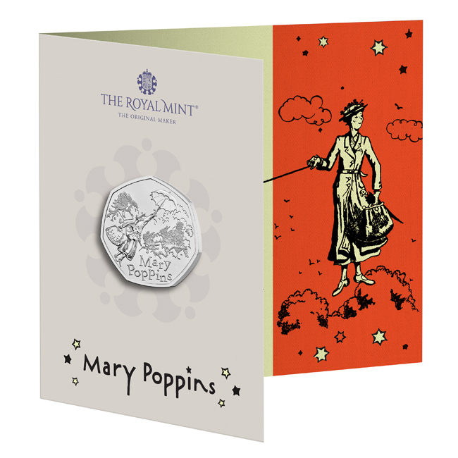 Mary Poppins 2025, CuNi mince v blistru, 8 g