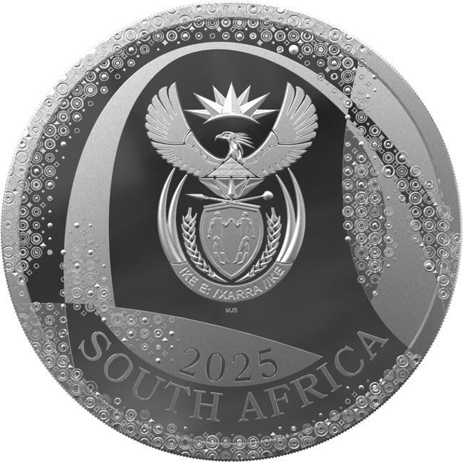 Orlík kejklíř (Bateleur) 2025, stříbrná mince v etuji, 2 oz