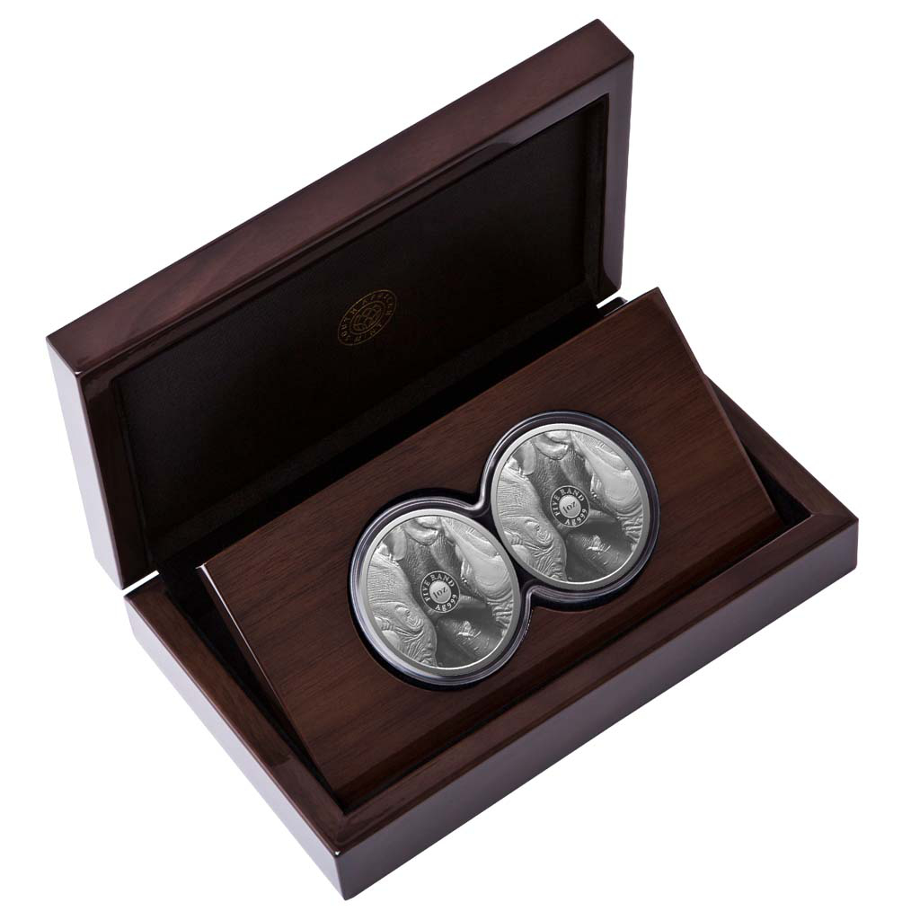 Big Five III - Nosorožec 2025, sada stříbrných mincí v etuji, 2 oz