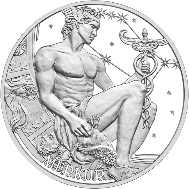 Kalendářní medaile 2026, stříbrná mince v blistru