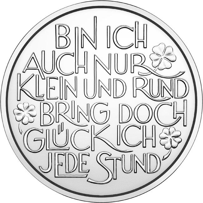 Štastný žeton 2026, stříbrná mince