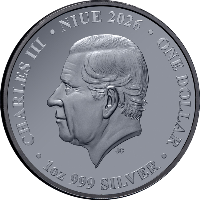 Šachy: Věž, 1 oz stříbra v etuji