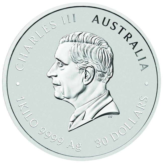 Lunární kůň 2026, Perth Mint, barevná stříbrná mince v etuji, 1 kg