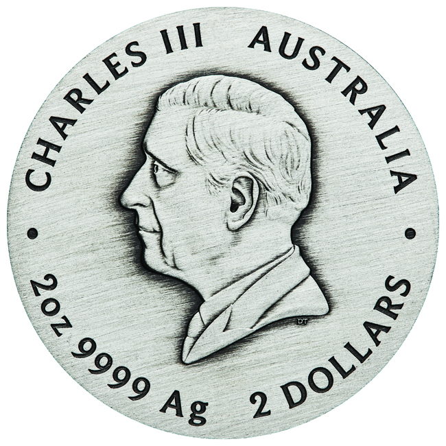 Lunární kůň 2026, Perth Mint, stříbrná mince v etuji, 2 oz