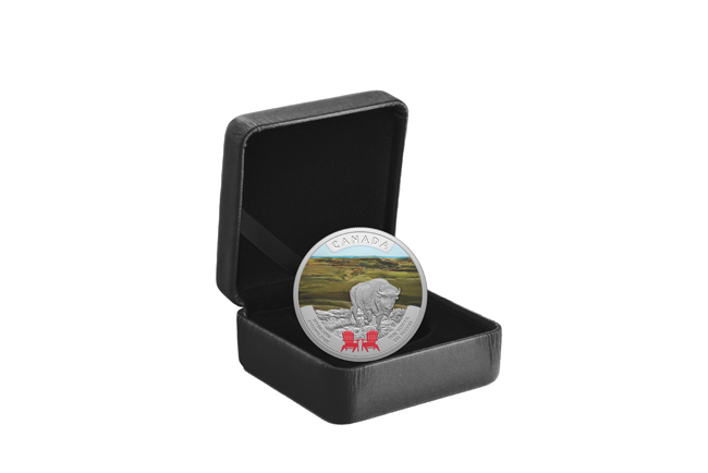 Národní parky Kanady: park Grasslands 2026 (3. emise), stříbrná mince v etuji, 1 oz