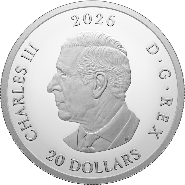 Národní parky Kanady: park Mingan Archipelago 2026 (4. emise), stříbrná mince v etuji, 1 oz