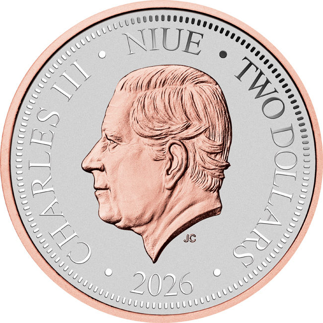Australský orel klínoocasý 2026, 1 oz stříbra v etuji