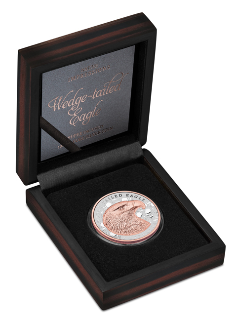 Australský orel klínoocasý 2026, 1 oz stříbra v etuji