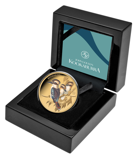 Kookaburra 2026, zlatá mince v etuji, 1 oz