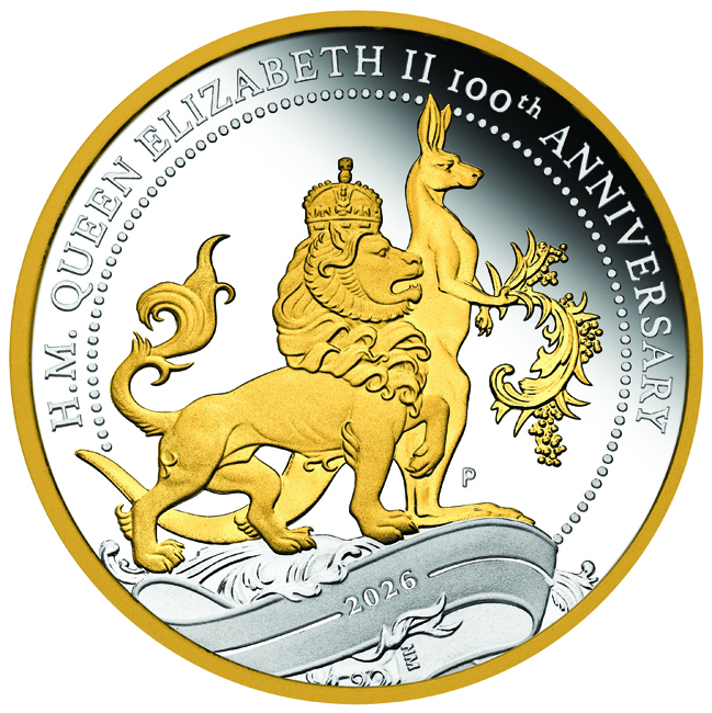 Královna Alžběty II. - sada stříbrných mincí v etuji, 3 x 1 oz