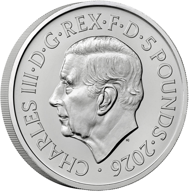 Tudorovský drak 2026, CuNi mince v blistru