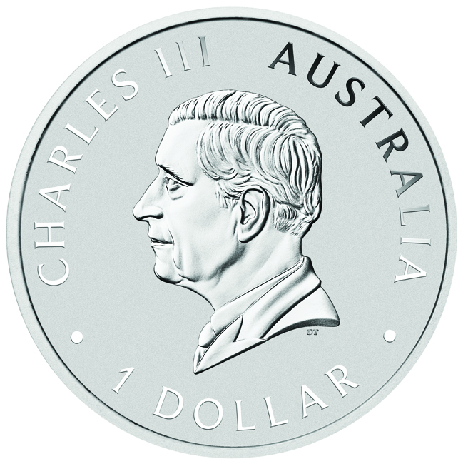 Australský orel klínoocasý 2026 v barvě, 1 oz stříbra v blistru