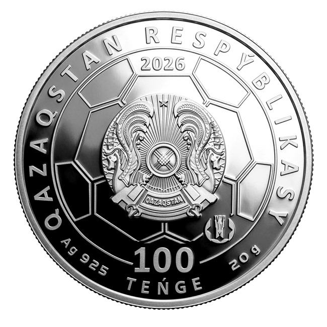 Fotbal - FIFA World Cup 2026, stříbrná mince 20 g