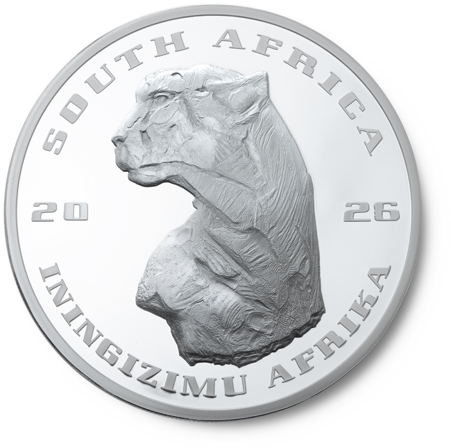 Africké teritorium: Gepard 2026, stříbrná mince v etuji, 2 oz