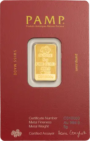 Zlatý zliatok PAMP - Arabian Camel s rámečkem, 5 g