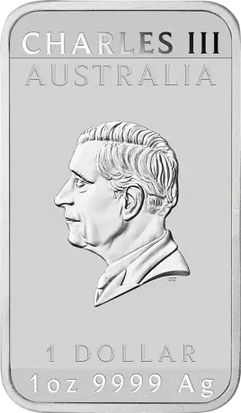 Strieborná obdĺžniková minca Drak 2026, 1 oz